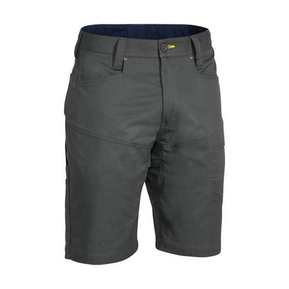 Shorts 102R Charcoal Cotton Twill Ripstop 234gsm Vent X Airflow Bisley_36002426_BSH1474_BCCGR02