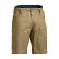 Shorts 102R Khaki Cotton Twill Ripstop 234gsm Vent X Airflow Bisley_36002438_BSH1474_BCDRR02