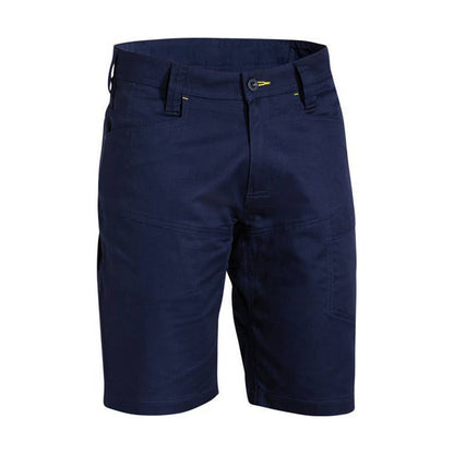 Shorts 102R Navy Cotton Twill Ripstop 234gsm Vent X Airflow Bisley BAE Logo 50105820 BAE BSH1474 BPCT102REG