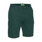 BSHC1008 Stretch Cotton Drill Cargo Shorts 280gsm Green 102R 40050109 BSHC1008 BGRGR02