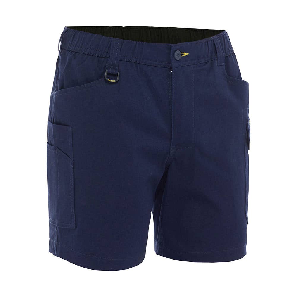 BSHC1018 Stretch Cotton Elastic Waist Cargo Shorts 280gsm Navy 117R 40050122 BSHC1018 BPCTR17