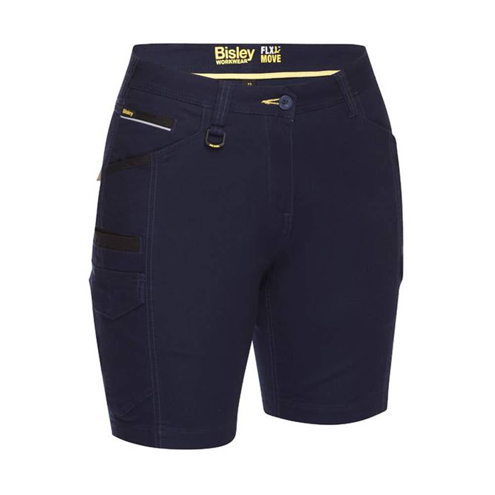BSHL1044 Flx & Move Women's Cargo Shorts 280gsm Navy 10 40050342 BSHL1044 BPCT10