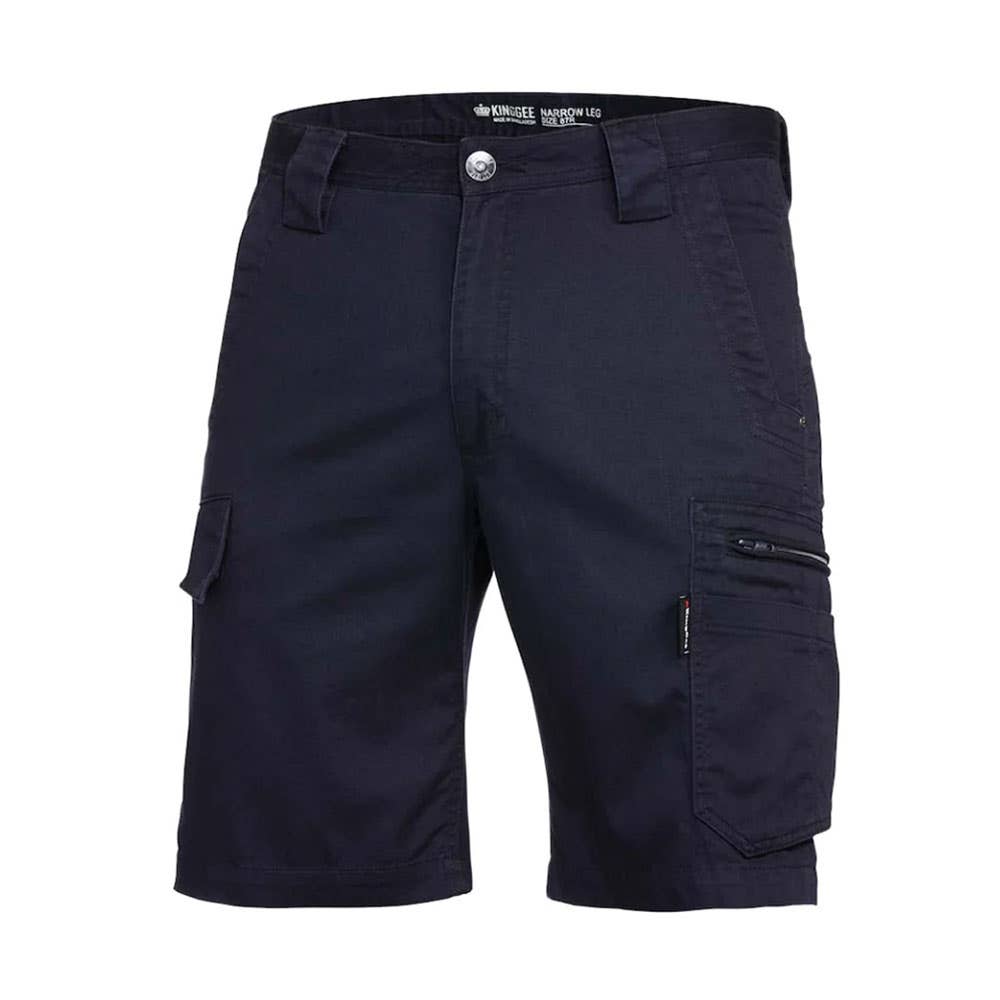 Shorts Narrow Summer Cotton Drill 190gsm Navy 77R  K17340 427303 K17340-NAV-77R