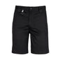 Mens Plain Utility Short Black - 102R 36019557 ZW011-BLK-102R