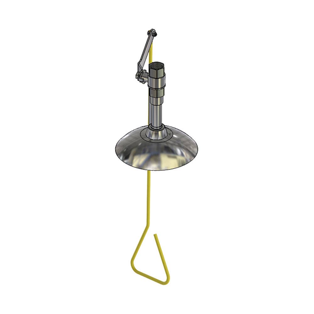 Ceiling Mounted Emergency Shower With Rod & Ring 90168221 EW1080