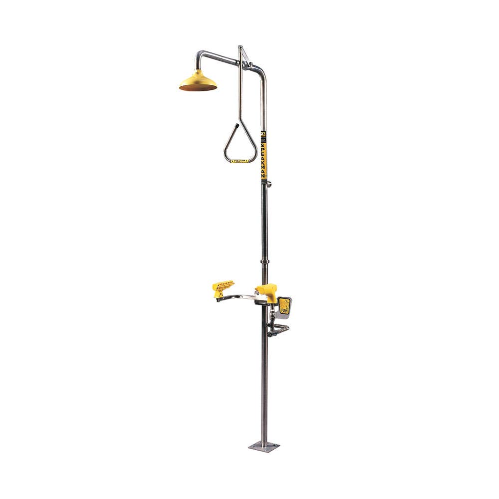 Safety Shower and Eye/Face Wash Unit No Bowl Hand Operated 90160400 SE689