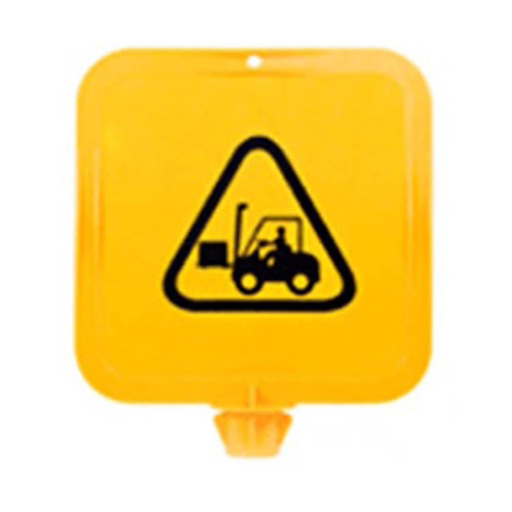 Sign Attachment For 4 Sided Safety Cone FORKLIFTS IN USE 546648 A1316