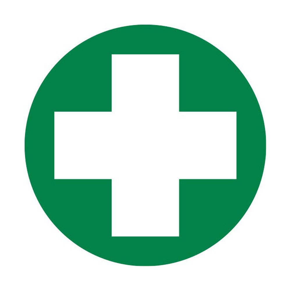 First Aid Symbol Disc 200mm 521362 BS1022