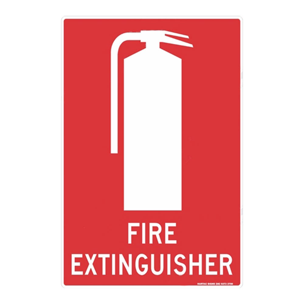 Sign FIRE & SAFETY METAL NON-REFLECTIVE - 180MM X 250MM 36021613 705MSM