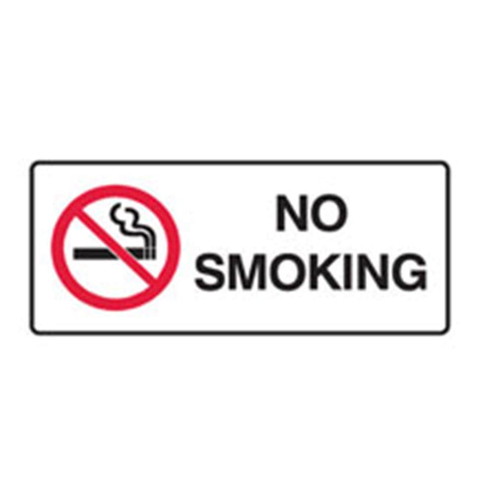 Sign NO SMOKING 450 x 180mm Metal 90038996 832360