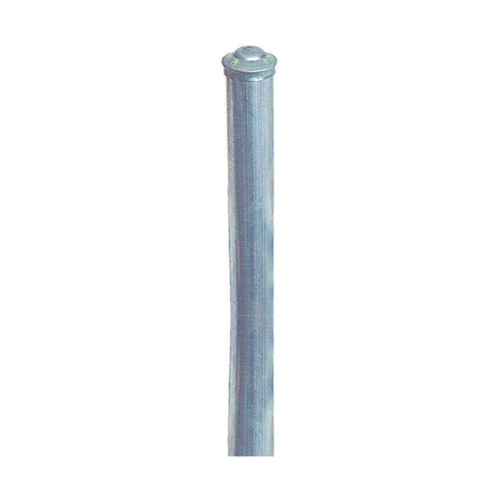 Galvanised Sign Post With End Caps 60mm x 1.6m 527149 A5224