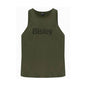 BKS063 Cotton Logo Singlet Green 2XL 40048341 BKS063 BAGR2XL