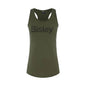 BKSL063 Women's Cotton Logo Singlet Green 10 40048359 BKSL063 BAGR10