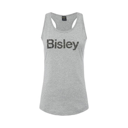 BKSL063 Women's Cotton Logo Singlet Grey 10 40048366 BKSL063 BGGY10