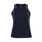 Singlet Womens Polyester Biz Cool Razor Navy/White 12 Biz 404453 SG407L-NAV/WHT-12