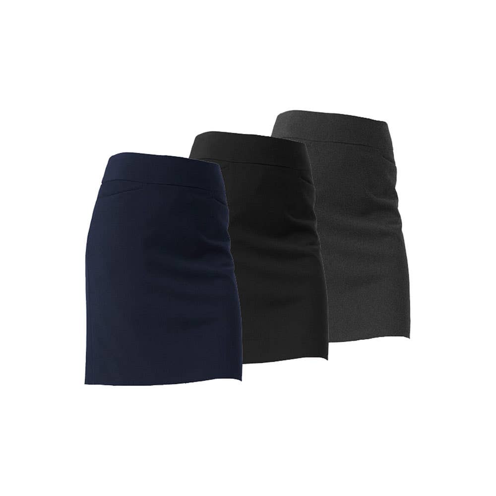 BS128LS Ladies Classic Knee Length Skirt Biz Richglen RICHBIZBS128LS