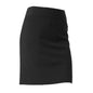 BS128LS Classic Knee Length Poly Viscose Skirt Black 14_40030940_BS128LS-BLK-14
