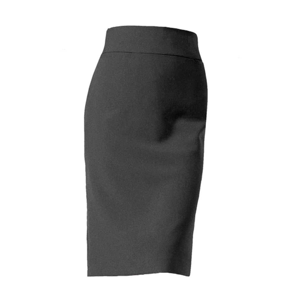 Classic Skirt Below Knee Charcoal - 20_36015661_BS29323-CHA-20