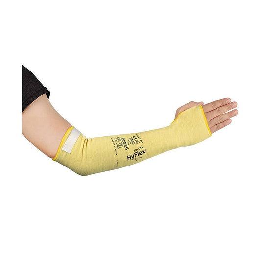 70-138 HyFlex&reg; Cut C Kevlar Sleeves Yellow One Size 90110239 70-138
