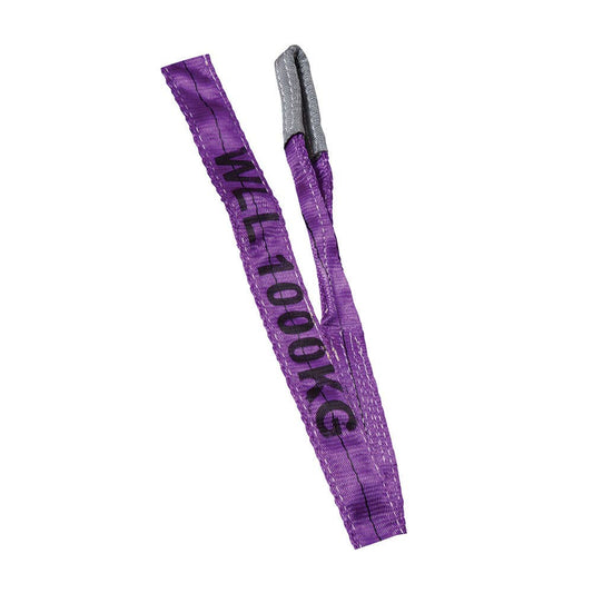 Polyester Webbing Sling Flat 2 Ply Violet 1T 1m 91188355 FS1X1