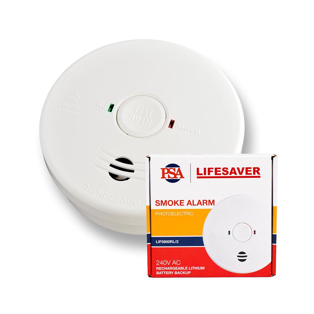 Smoke Detector Photoelectric 240V AC 40018022 LIF6000RL