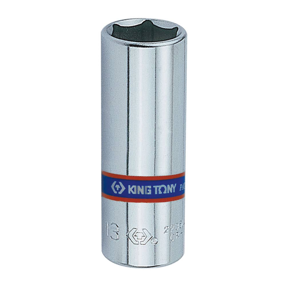 Socket 1/4'' Dr Chrome Deep 6 Point 10mm 31800128 223510M