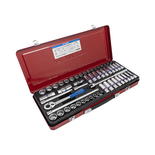 Socket + Ratchet Set 3/8'' Dr AF / Metric 55 Piece 61044572 3055CR