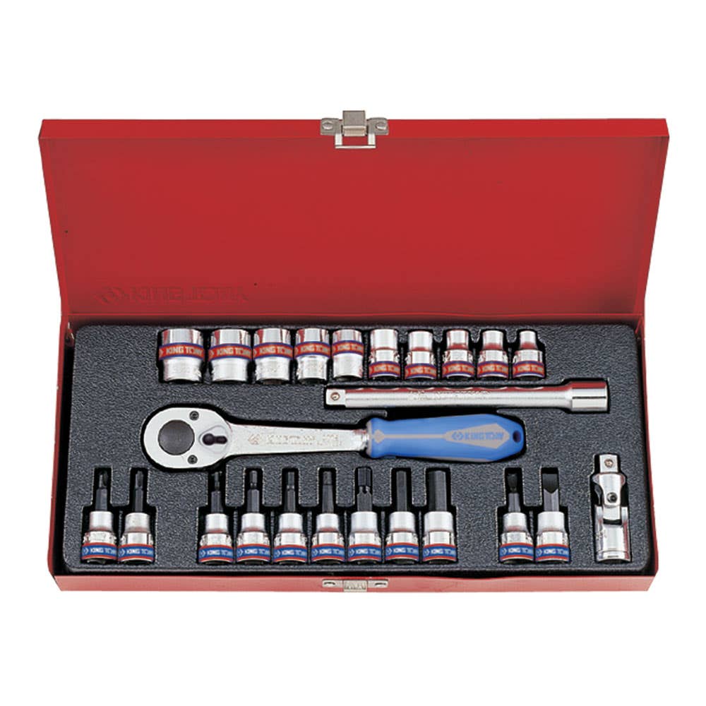 Socket & Ratchet Set 3/8 Drive Imperial 24 Piece 31770021 3024SR04
