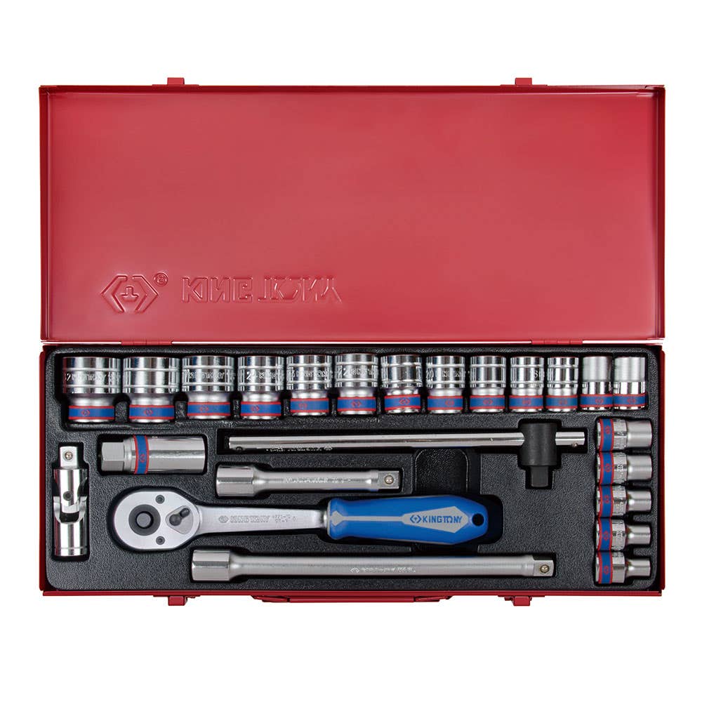 Socket & Ratchet Set 1/2'' Drive Metric 24 Piece 91998002 4028MR07
