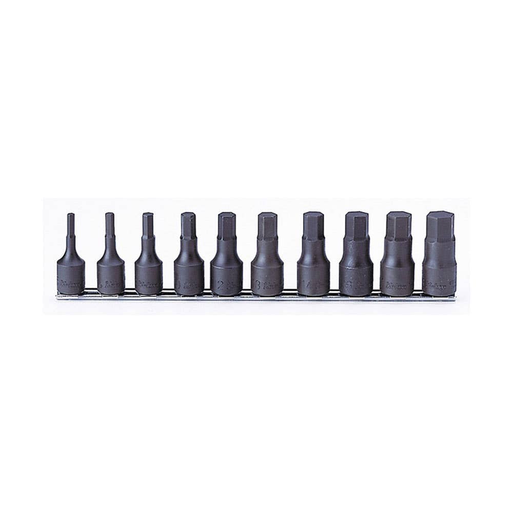 10 Piece Inhex Socket Set A/F Imperial 310523 505595