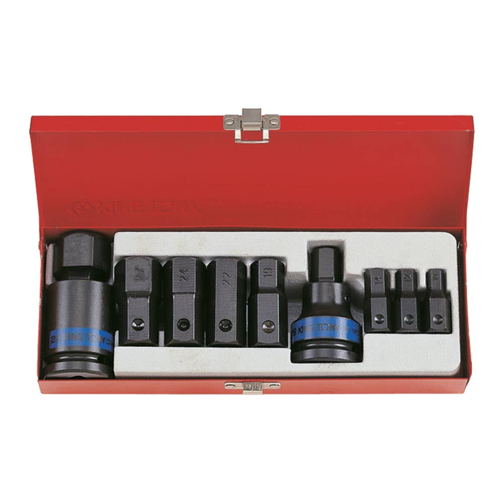 Impact Socket Set 3/4'' Drive Inhex Metric 11 Piece 61006115 6411MP