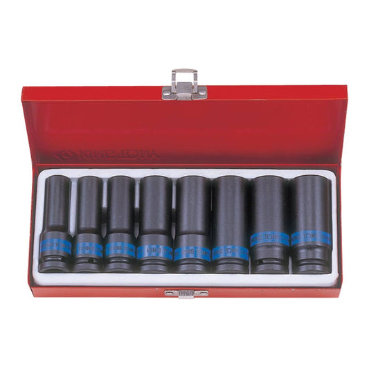 Impact Socket Set 1/2'' Drive 6 Point Deep 8 Piece 91990045 4410MP