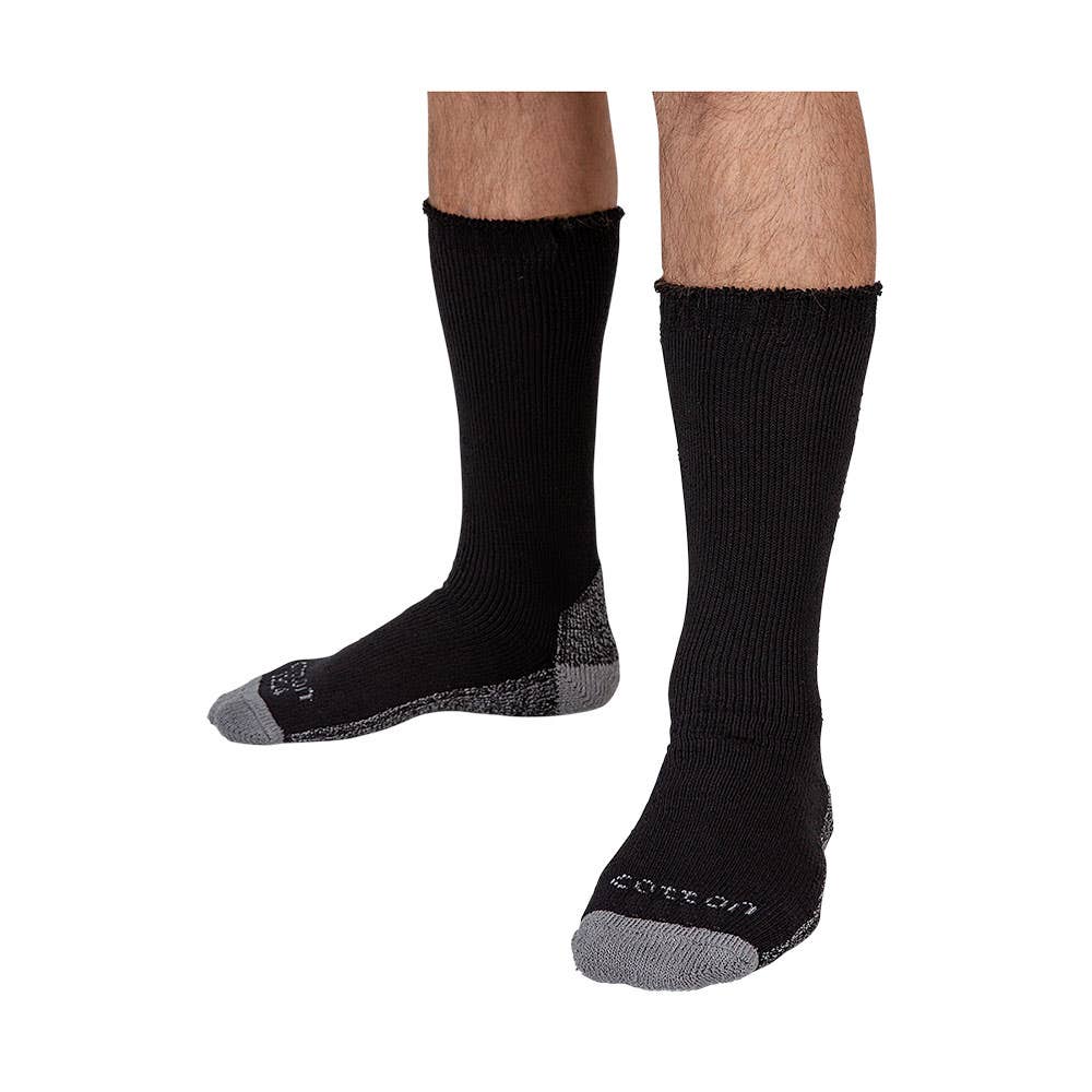 Premium Cotton Socks 3 Pairs Black/Grey 10-14 40038719 M01C1014-3BK