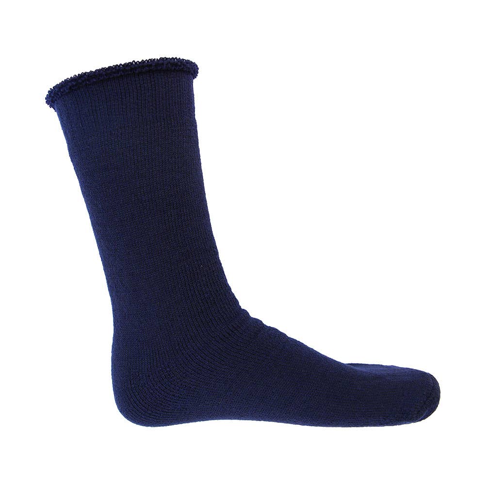 Woolen Socks 3 Pk Navy 6-11_517523_S104/6-11/Navy