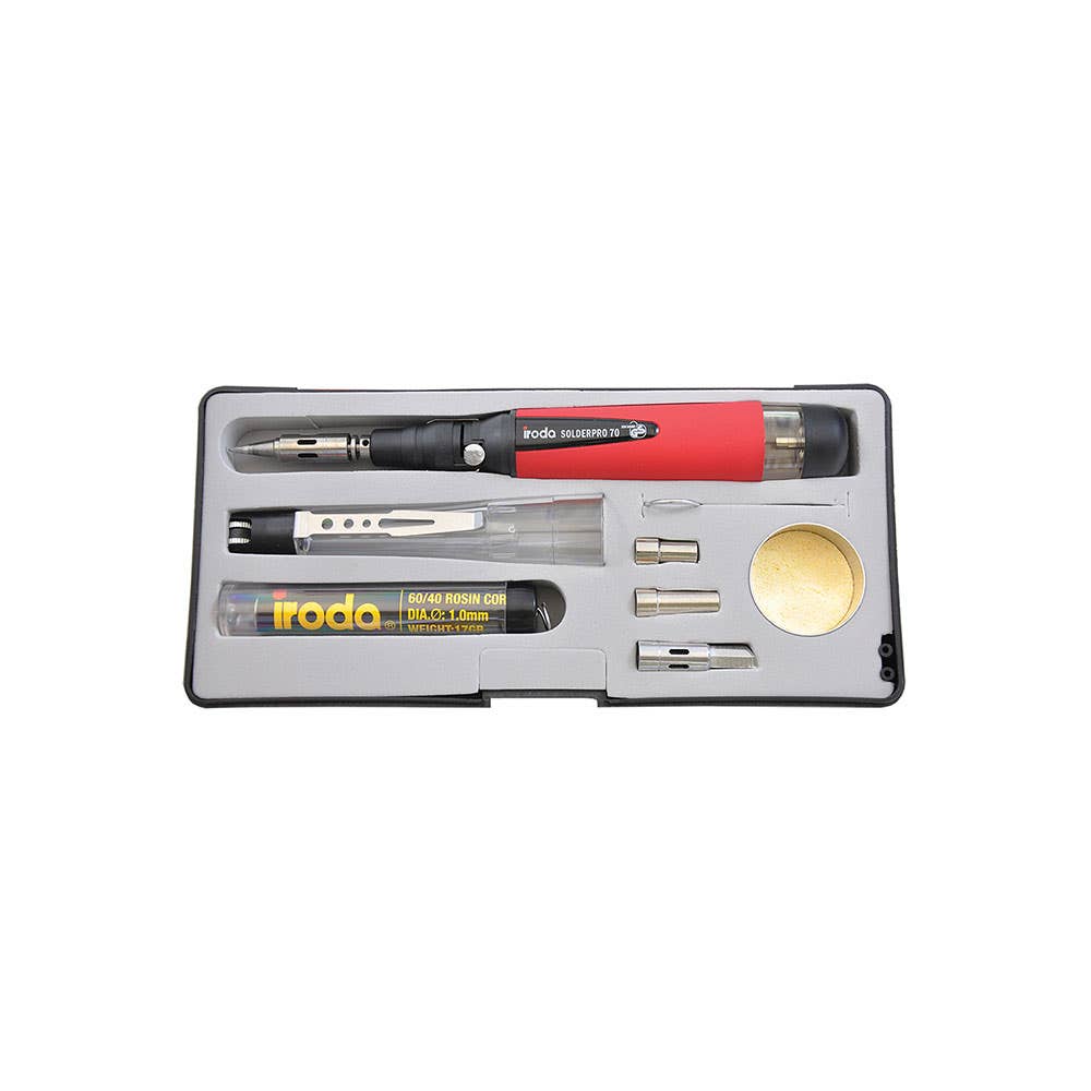 Iroda Solderpro 70 Butane Gas 80W Soldering Iron 60016489 PRO-70K