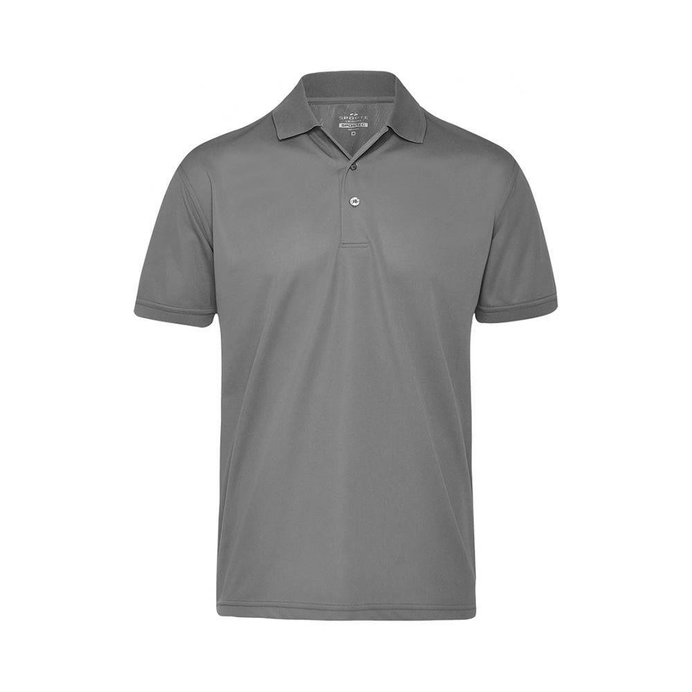 Men's Aero L/W 150sgm S/S 100% Sportec Pique Polo (SPEARO) Platinum 2XL 520617 SPAERO-PLAT-2XL