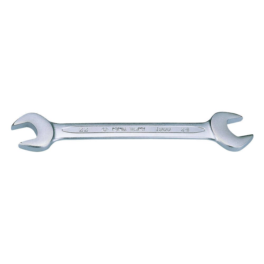 Spanner Open Ended 22 x 24mm 247mm King Tony 37500015 19002224