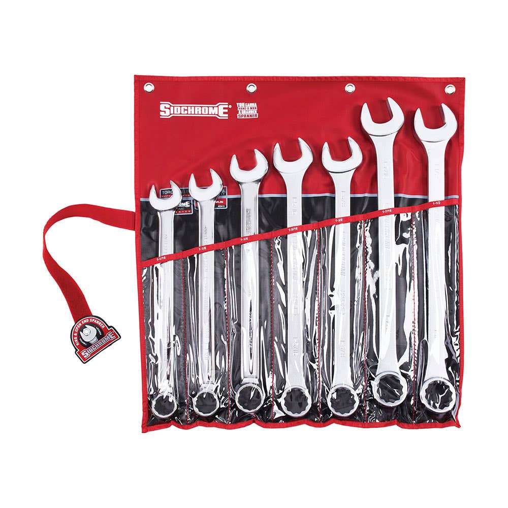 7 Piece Open End & Ring Spanner Set Imperial 91630020 SCMT22413