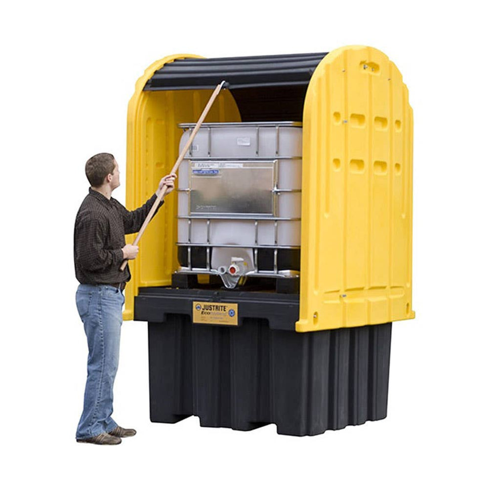 IBC OUTDOOR STORAGE SHED AND CONTAINMENT SUMP 282KG – ATOM