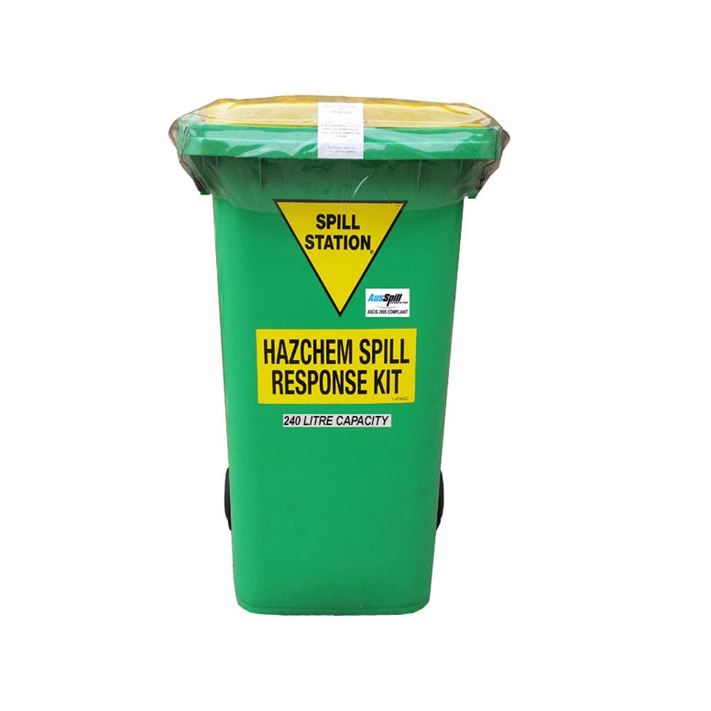 Hazchem Spill Kit 240L Emergency Response 182559 SKC240V