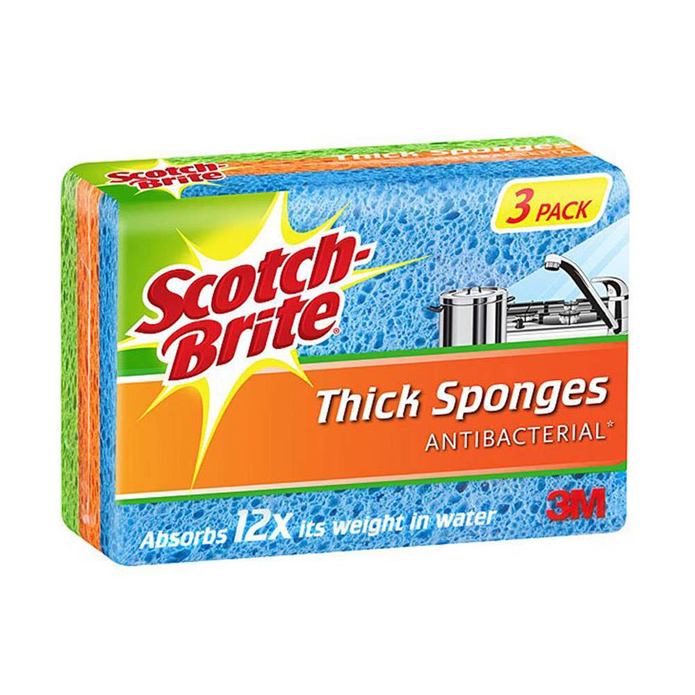 Multi-Purpose Thick Sponge 3 Pack 87000897 AN019460011