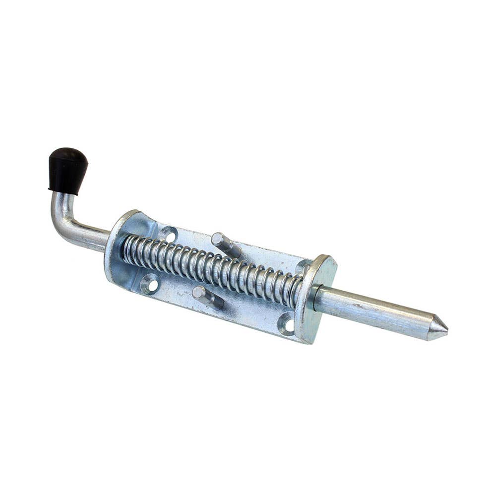 Zinc Plated Spring Bolt Large 220mm 60017693 BH838ZPSB
