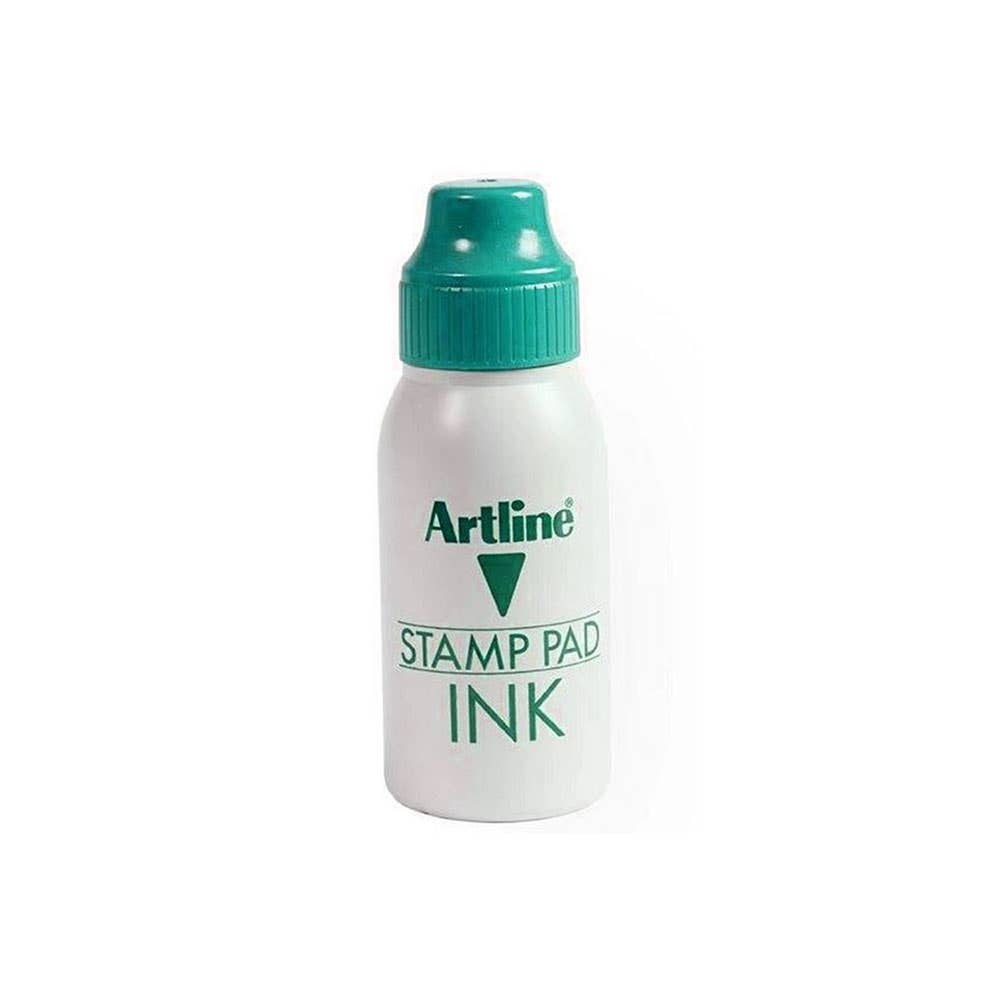 Artline ESA-2N Stamp Pad Ink 50cc Green 38825515 110504