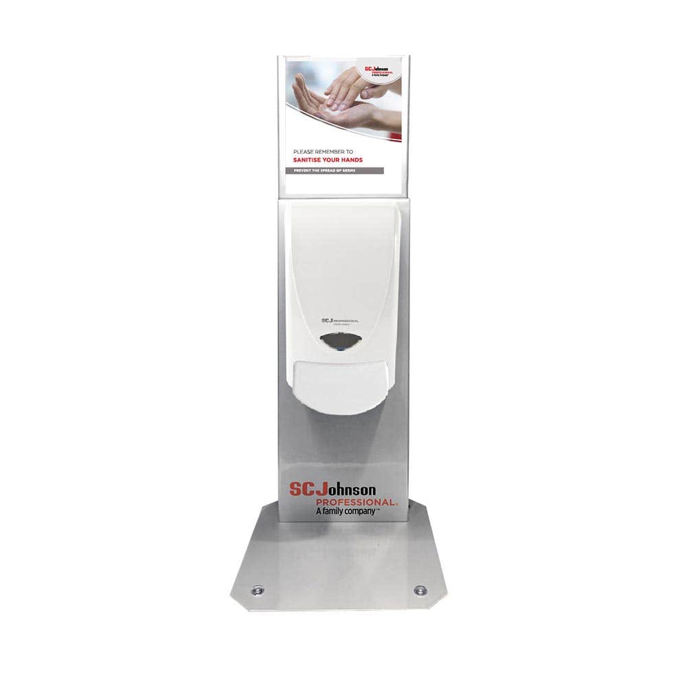 Deb Hand Sanitiser Dispenser Countertop Stand 1L 40023288 MNDSKSTAND