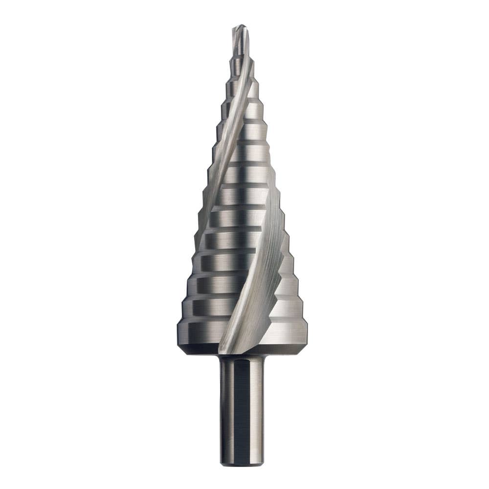 Step Drill Bit Spiral Flute 10 Step 4 - 22mm 6mm Hex Shank 46450327 DSTHSSM-4-22