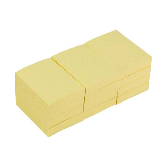 Bibbulmun Sticky Notes 36X48mm Yellow 12 Pack 14187329 NPL-14187329