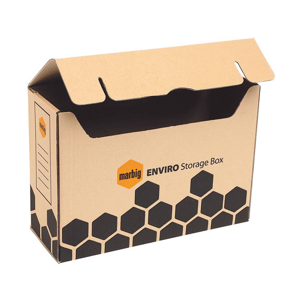 Marbig Storage Box 80030 Enviro Brown 39427000 80030