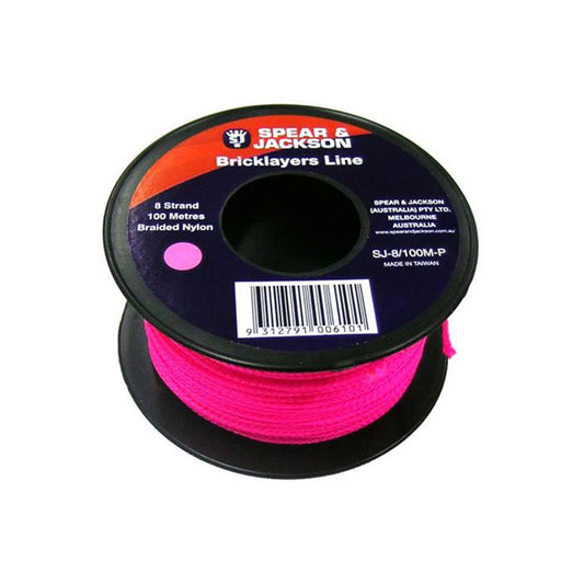 Stringline Pink 8 Strand 100m 79017025 SJ-8/100M-P