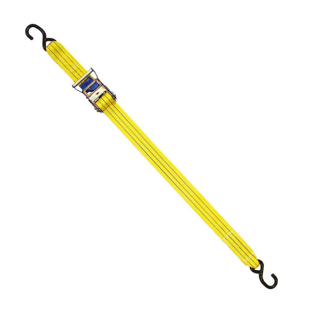 Ratchet Strap Assembly S Hooks 6m x 50mm 500kg 162254 D2-UTILITY-0x06