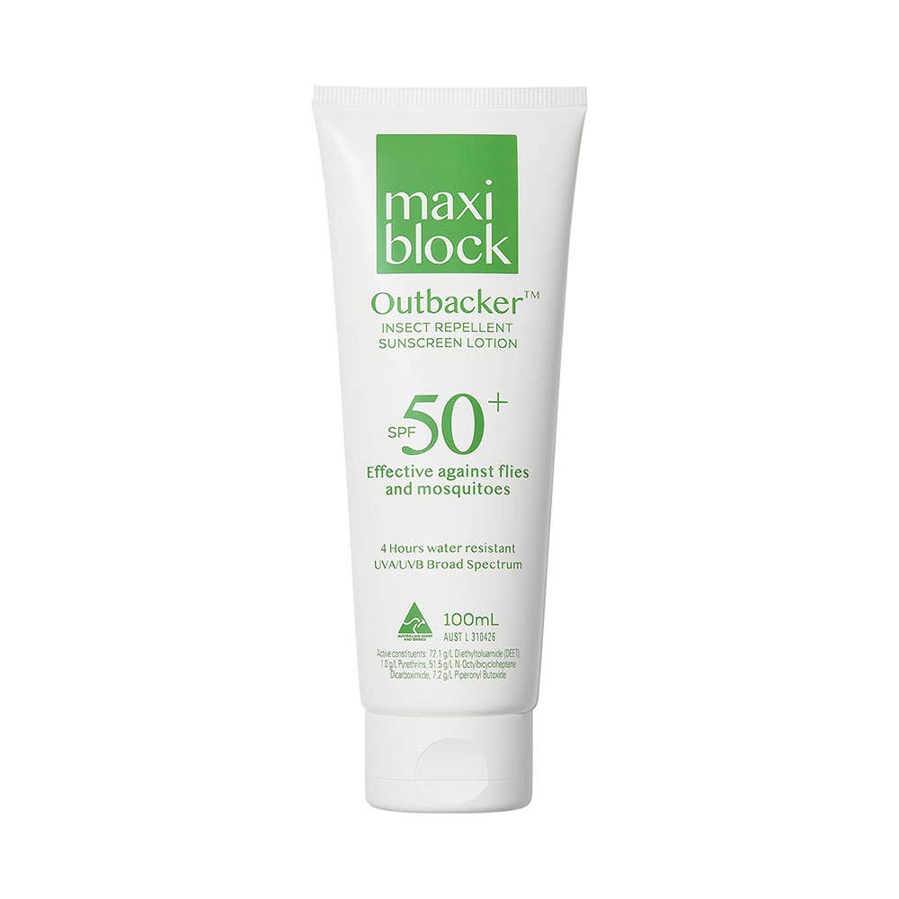 Outbacker SPF 50+ Sunscreen with Insect Repellent 100ml Tube 35001909 MB76601